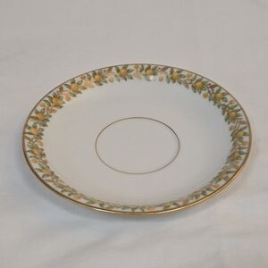 J. Pouyat Limoges Lemon Print Saucer c.1930s